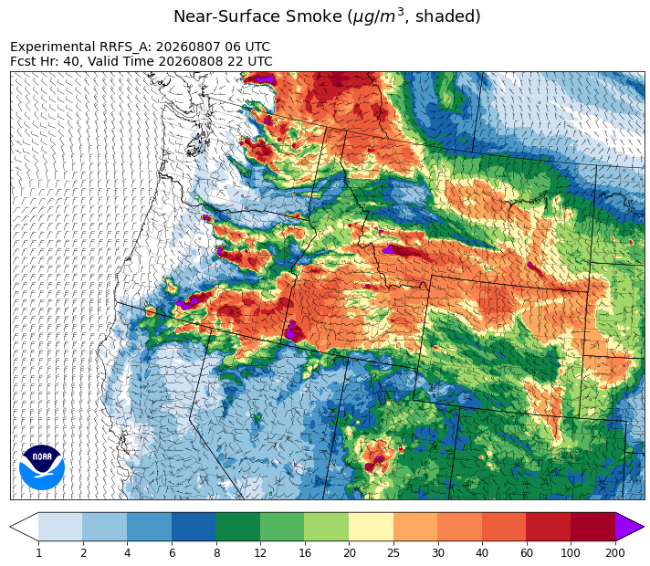 HRRR Smoke Model